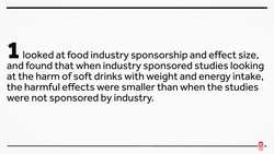 Does Industry Money Skew Study Results? It's Hard to Say. Instructional Video