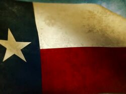 Waving Flag - Texas Stock Footage