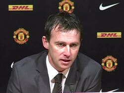 Crystal Palace Manager Dougie Freedman reaction Stock Footage