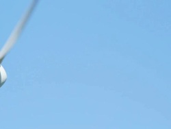 Wind Turbine extrem Close-Up Stock Footage