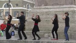 CLEAN : Dancing priest brings #2popesaints to Internet flock News Clip