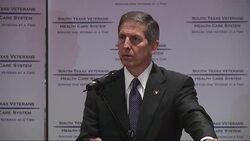 Acting Veterans Affairs Secretary Sloan Gibson addressed complaints Friday in San Antonio,Texas about the Department of Veterans Affairs, saying that intimidation and retaliation against those speaking out would not be tolerated. (June 6) News Clip