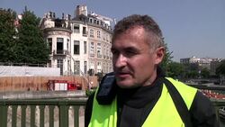 Fire partially destroys landmark Hotel Lambert on Ile Saint Louis News Clip