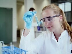 Laboratory work Stock Footage