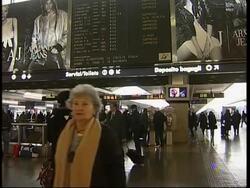 WRAP Transport strikes hit capital, buses, trains ADDS Trade Union comment News Clip