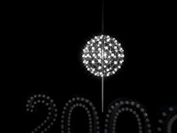 New Year Ball Drop 2009 Stock Footage