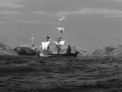 Model, Spanish galleon Stock Footage