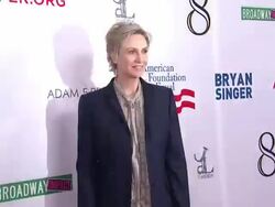 Jane Lynch at The American Foundation For Equal Rights & Broadway Impact Present 8 Stock Footage