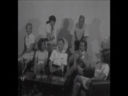 SYND 31/08/1969 PASSENGERS FROM HIJACKED PLANE RETURN TO ATHENS News Clip