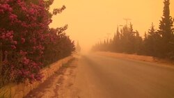 VOICED : Tormenta de arena causa dos muertos en Libano News Clip