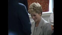 Princess Diana at Child Bereavement Trust Launch News Clip