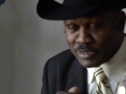 B-Roll: Joe Frazier photo shoot. Stock Footage