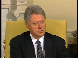 USA - Bill Clinton Meets Greek PM Simitis News Clip