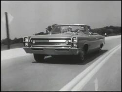 1967 AMC TV commercial:  The Now Cars Stock Footage