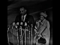 CAN 197 US PRESIDENT LYNDON JOHNSON STATEMENT News Clip