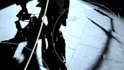 data stream symbolizing global network connection. numbers statistics background. people in the city Stock Footage