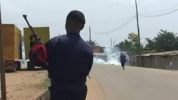CLEAN : One shot dead at protest over DR Congo massacre News Clip