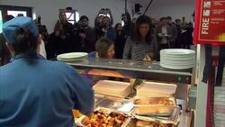 General Election 2015 - Nick Clegg Visits School In Chippenham News Clip