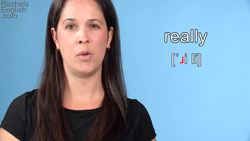 How to Pronounce REALLY -- American English Pronunciation Instructional Video