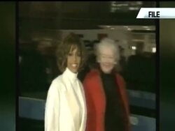 Whitney Houston was underwater and apparently unconscious when she was pulled from a Beverly Hills hotel bathtub, authorities said Monday.  They also said that she had prescription drugs in her room.  (Feb. 13) News Clip