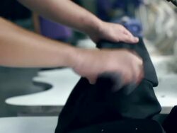 Workers at a Beijing Rontex Garment Factory News Clip