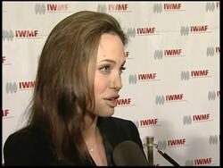 Courage in Journalism Awards, Angelina Jolie and Maria Shriver attend News Clip