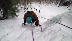 Winter sport keeps climbers on their toes Instructional Video