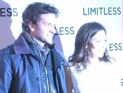 Bradley Cooper and Anna Friel at the Limitless Special Screening at London England. (Footage by WireImage Video/GettyImages) Stock Footage