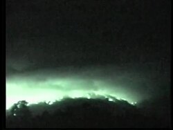 Volcano in Mexico has a two-minute explosion launching some red-hot rocks News Clip