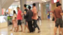 Shopping Mall Stock Footage