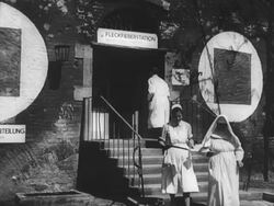 Rebuilding Cologne's Infrastructure post WWII Stock Footage