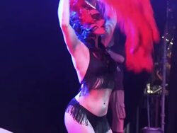 EXPLICIT CONTENT: Ruby Blues audition Stock Footage