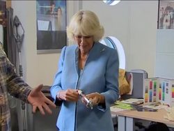 Prince Charles And Camilla With Dr Who Props News Clip