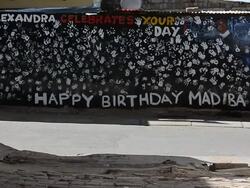 Concern For Nelson Mandela Continues As He Battles A Lung Infection Stock Footage