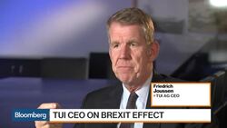 TUI CEO Joussen on Brexitâ€™s Effect on Travel News Clip