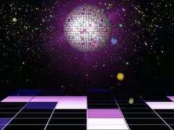 Confetti Disco Ball Background Loop Stock Footage