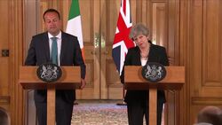 UK PM and new Irish Taoiseach comment on talks News Clip