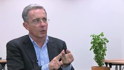 VOICED : Uribe en entrevista con AFP News Clip