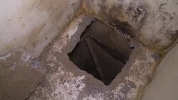 CLEAN : Images of the cell drug lord El Chapo Guzman escaped from News Clip