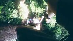 Zip line Adventure Stock Footage