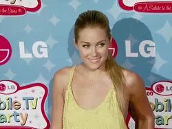 LG Mobile Phones Introduces the Future of TV at LG's Mobile TV Party Stock Footage