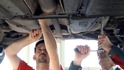 Vehicle repair. Stock Footage