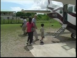 Preps as predictions Felix will slam into Belize on Wednesday; aerials, medics News Clip