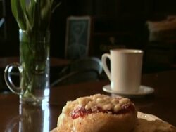 Cafe Pastries Stock Footage