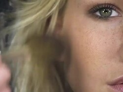 Makeup brush Stock Footage