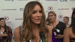 INTERVIEW - Katharine McPhee at the The Annual Brent Shapiro Foundation For Alcohol And Drug Prevention Summer Spectacular Stock Footage