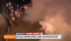 HK Democracy Protests Spread as Police Fire Tear Gas News Clip