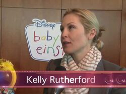 EVENT CAPSULE REPORTER/CHYRON: Disney Baby Einstein & Kelly Rutherford Launch the Baby Einstein Discovery Kits Stock Footage