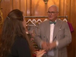 Manolo Blahnik & Mary Katrantzou at the Dorchester Collection Fashion Prize at London England. (Footage by WireImage Video/GettyImages) Stock Footage