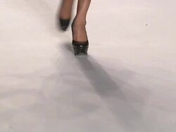 Models walk the runway during the Nicolita swimwear 2012 show Stock Footage